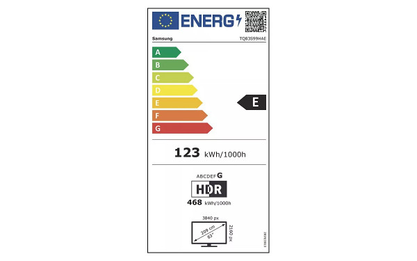SAMSUNG TQ83S99H - &Eacute;tiquette &eacute;nergie v2