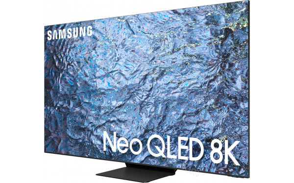 SAMSUNG TQ85QN900C - Vue 3/4 droite