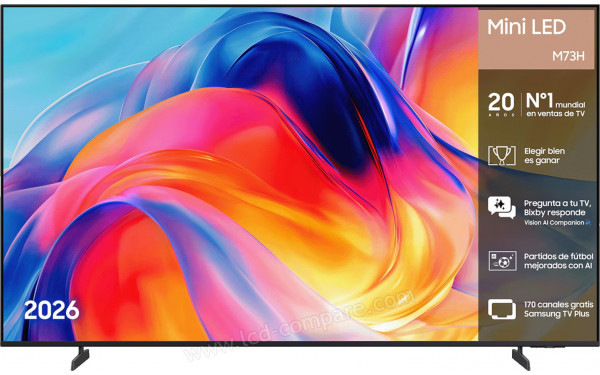 SAMSUNG TU43M73H - Vue de face