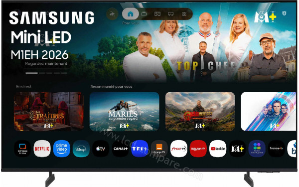 SAMSUNG TU50M1EH - Vue de face