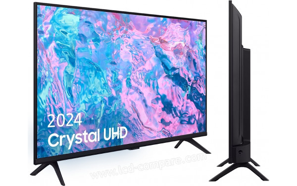 SAMSUNG TU55CU6905 - Vue 3/4 gauche
