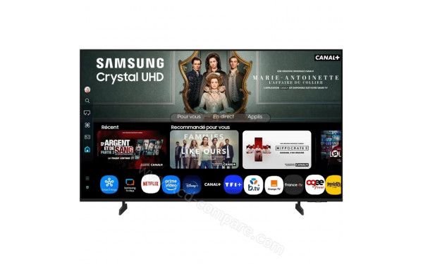 SAMSUNG TU58U8095F - Vue de face