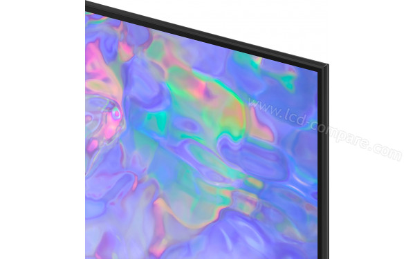 SAMSUNG TU65CU8500 - Zoom sur le coin sup&eacute;rieur droit