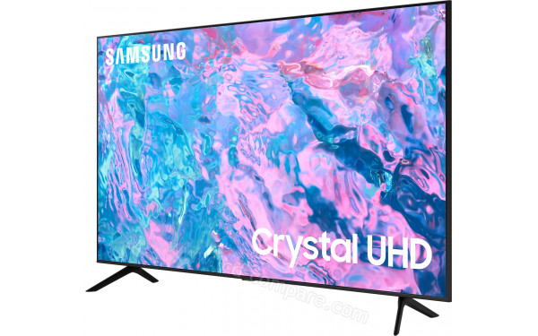 SAMSUNG TU75CU7000 - Vue 3/4 droite