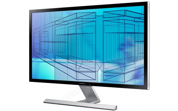 SAMSUNG U28D590D - Vue 3/4 droite