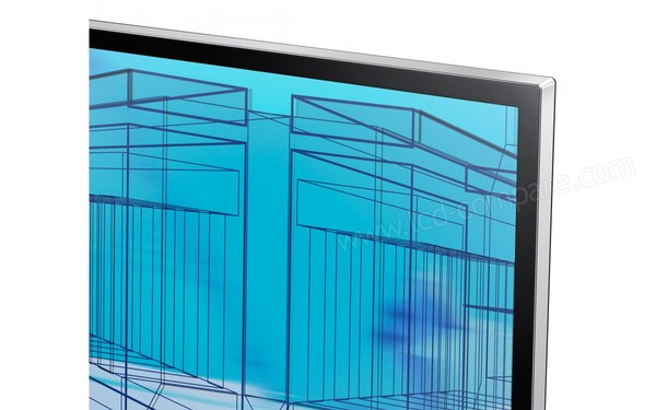 SAMSUNG U28D590D - Zoom sur le coin sup&eacute;rieur droit