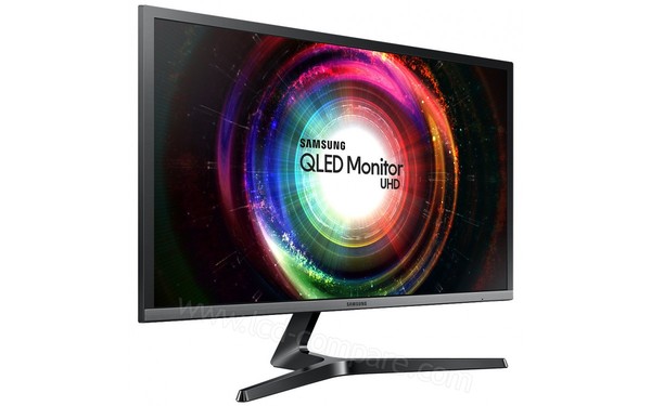 SAMSUNG U28H750UQU - Vue 3/4 gauche 2