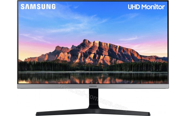 SAMSUNG U28R550UQR - Vue de face
