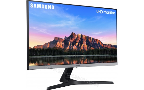 SAMSUNG U28R552UQR - Vue 3/4 gauche