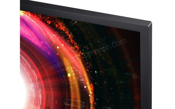 SAMSUNG U32H850UMU - Zoom sur le coin sup&eacute;rieur droit