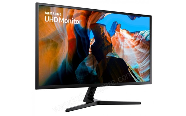 SAMSUNG U32J590UQU - Vue 3/4 gauche