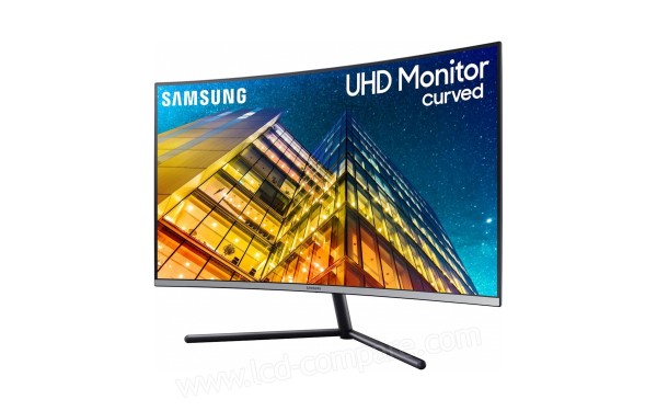 SAMSUNG U32R590CWU - Vue 3/4 droite