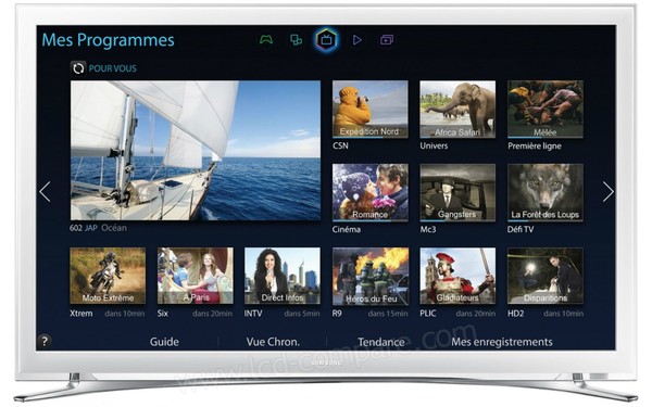 SAMSUNG UE22H5610AYXZT - Vue de face
