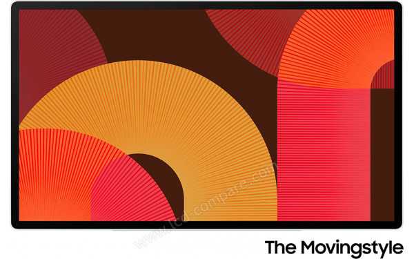 SAMSUNG TV The Moving Style 2025 - Vue de face