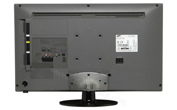 SAMSUNG UE28F4000 - Vue de l'arri&egrave;re (cr&eacute;dit : Boulanger)