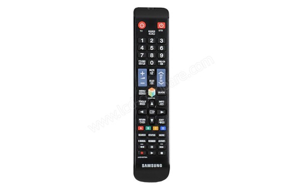 SAMSUNG UE32F5500 - T&eacute;l&eacute;commande (cr&eacute;dit : Darty)