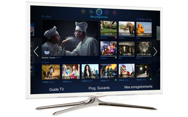 SAMSUNG UE32F6510SSXXN - Vue gauche (cr&eacute;dit : Boulanger)