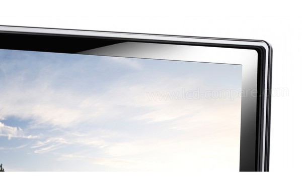 SAMSUNG UE37ES5500 - Zoom sur le coin sup&eacute;rieur droit