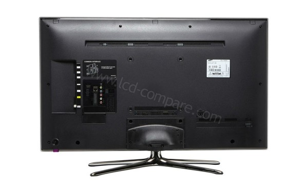 SAMSUNG UE40F6400 - Vue de l'arri&egrave;re (cr&eacute;dit : Boulanger)