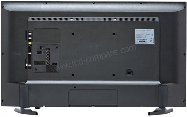 SAMSUNG UE40J5000AWXXH - Vue de l'arri&egrave;re (cr&eacute;dit : Boulanger)