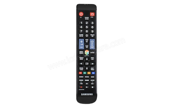 SAMSUNG UE42F5500 - T&eacute;l&eacute;commande (cr&eacute;dit : Darty)