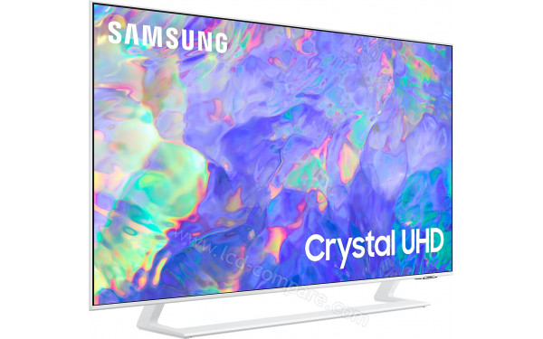 SAMSUNG UE43CU8580UXZT - Vue 3/4 gauche