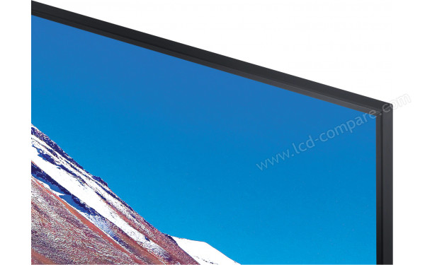 SAMSUNG UE43TU6905 - Zoom sur le coin sup&eacute;rieur droit