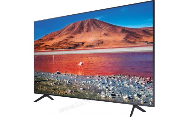 SAMSUNG UE43TU7022 - Vue 3/4 gauche