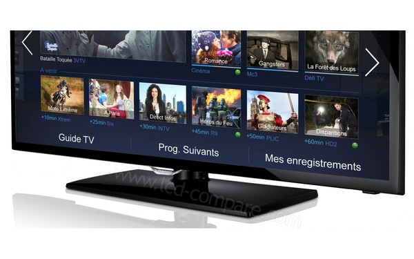 SAMSUNG UE46F5300 - Zoom sur la partie basse