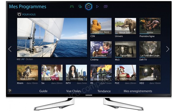 SAMSUNG UE48H6640 - Vue de face