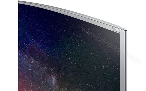 SAMSUNG UE48JS9000 - Zoom sur le coin sup&eacute;rieur droit (cr&eacute;dit : Boulanger)