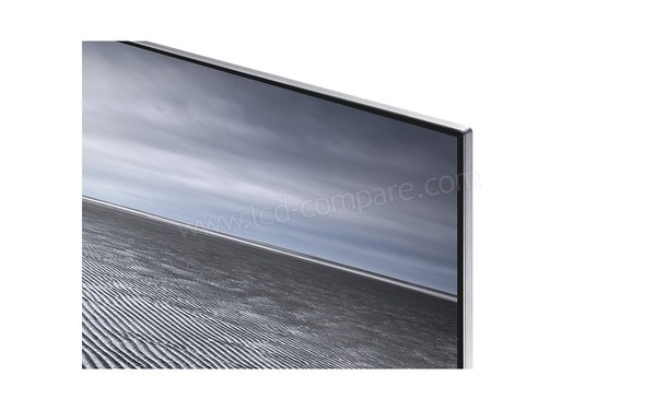 SAMSUNG UE49KS7000UXZT - Zoom sur le coin sup&eacute;rieur droit