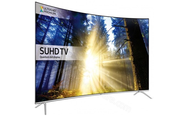 SAMSUNG UE49KS7500UXZT - Vue 3/4 gauche