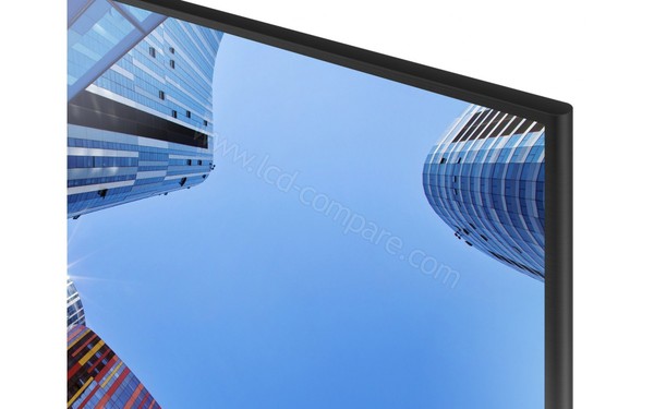 SAMSUNG UE49M5005 - Zoom sur le coin sup&eacute;rieur droit