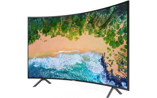 SAMSUNG UE49NU7370UXZT - Vue 3/4 droite