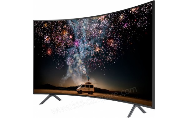 SAMSUNG UE49RU7372 - Vue 3/4 droite