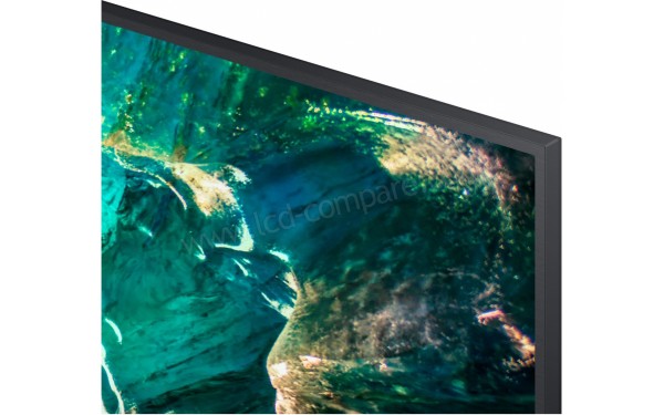 SAMSUNG UE49RU8000UXZT - Zoom sur le coin sup&eacute;rieur droit