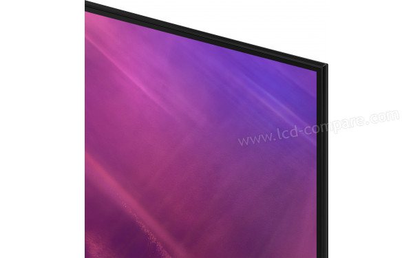 SAMSUNG UE50AU9075 - Zoom sur le coin sup&eacute;rieur droit