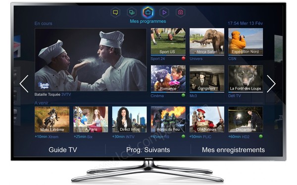 SAMSUNG UE50F6400 - Vue de face