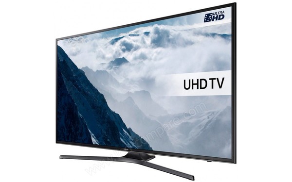 SAMSUNG UE50KU6000KXXU - Vue 3/4 droite