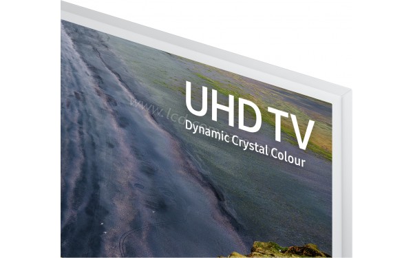 SAMSUNG UE50RU7410SXXN - Zoom sur le coin sup&eacute;rieur droit