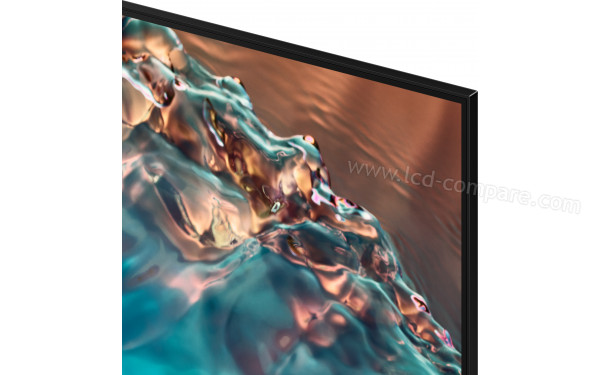 SAMSUNG UE55BU8070UXXN - Zoom sur le coin sup&eacute;rieur droit