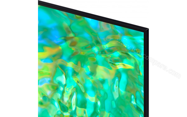 SAMSUNG UE55CU8070UXZT - Zoom sur le coin sup&eacute;rieur droit