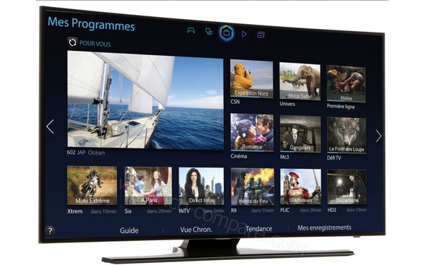 SAMSUNG UE55H6850 - Vue 3/4 gauche