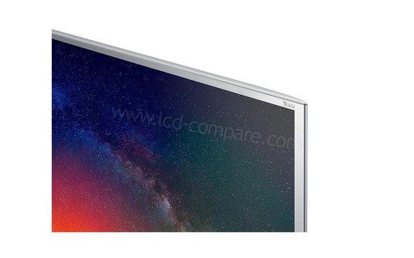 SAMSUNG UE55JS8000TXZT - Zoom sur le coin sup&eacute;rieur droit