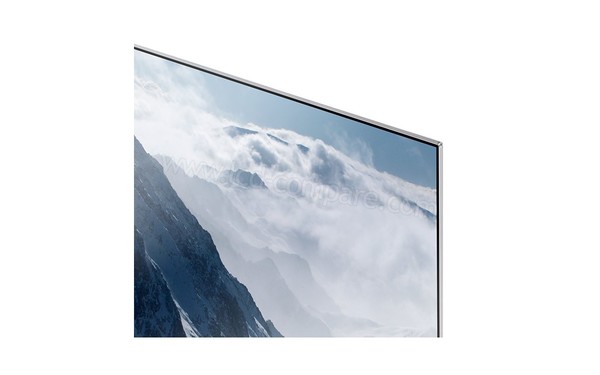 SAMSUNG UE55KS8000 - Zoom sur le coin sup&eacute;rieur droit