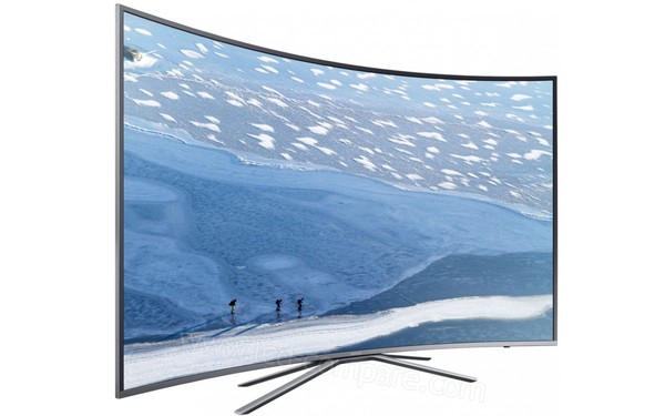 SAMSUNG UE55KU6500UXXC - Vue 3/4 gauche