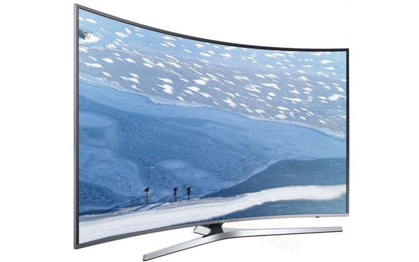 SAMSUNG UE55KU6670UXZT - Vue 3/4 gauche