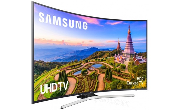 SAMSUNG UE55MU6200KXZT - Vue 3/4 gauche