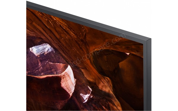 SAMSUNG UE55RU7400SXXN - Zoom sur le coin sup&eacute;rieur droit